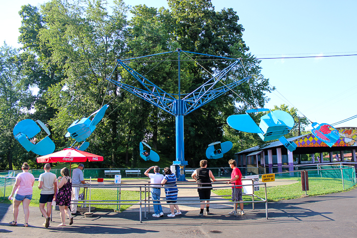 The Flying Scooters at Camden Park, Huntington West Virginia