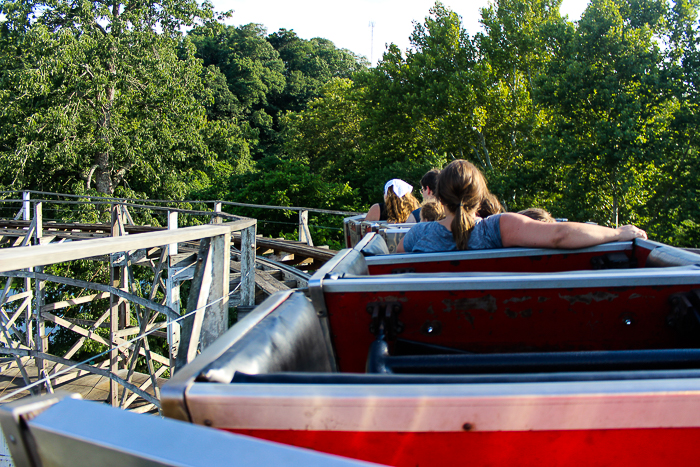 TThe National Amusement Devices designed Big Dipper Rollercoaster at Camden Park, Huntington West Virginia