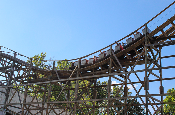 The National Amusement Devices designed Big Dipper Rollercoaster at Camden Park, Huntington West Virginia