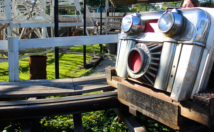 The National Amusement Devices designed Big Dipper Rollercoaster at Camden Park, Huntington West Virginia