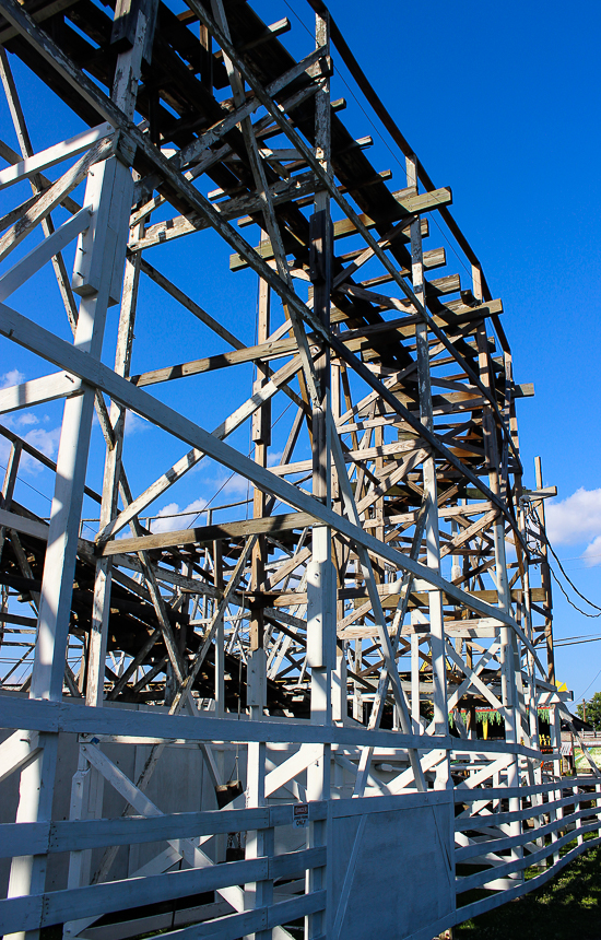 TThe National Amusement Devices designed Big Dipper Rollercoaster at Camden Park, Huntington West Virginia