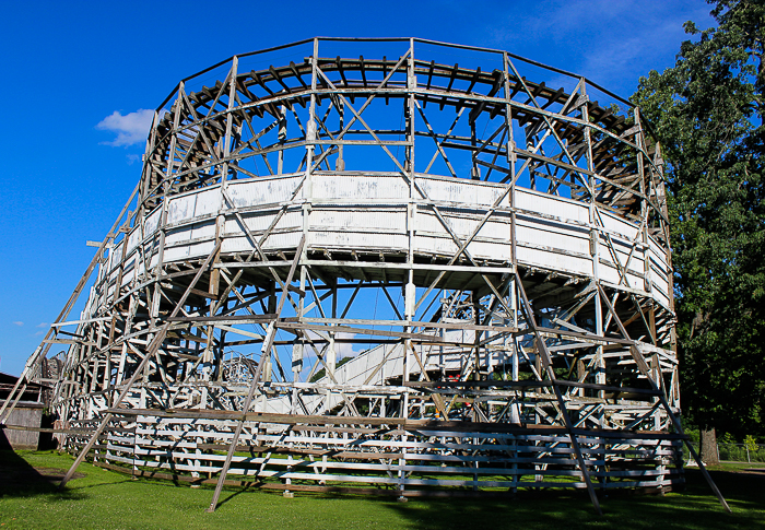 The National Amusement Devices designed Big Dipper Rollercoaster at Camden Park, Huntington West Virginia