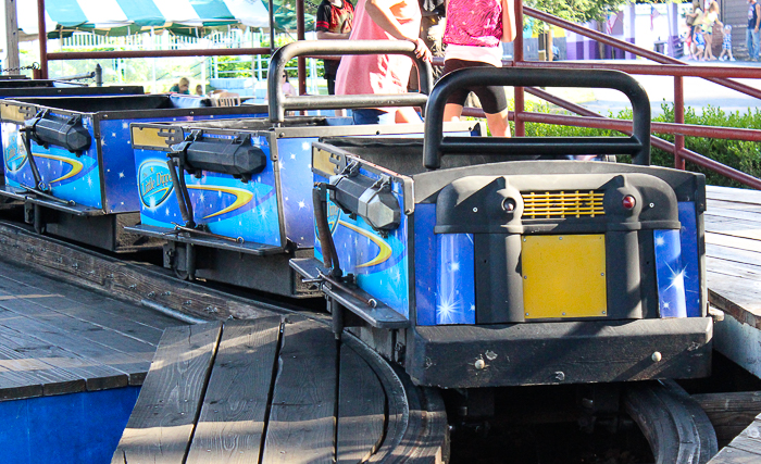 The National Amusement Devices designed LIttle Dipper Rollercoaster at Camden Park, Huntington West Virginia