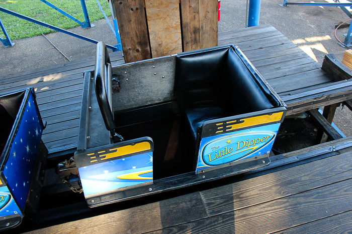 The National Amusement Devices designed LIttle Dipper Rollercoaster at Camden Park, Huntington West Virginia