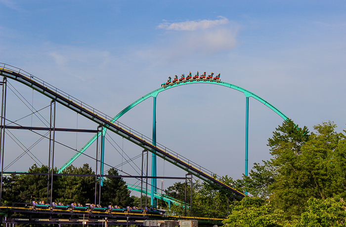 The Leviathan roller coaster at Canada's Wonderland, Vaughn, Ontario, Canada