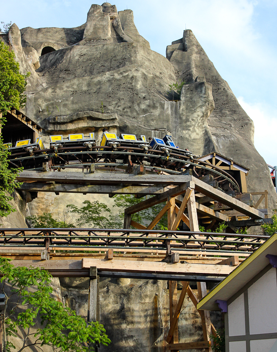 The Thunder Run roller coaster at Canada's Wonderland, Vaughn, Ontario, Canada