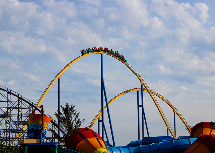 The Behemoth roller coaster at Canada's Wonderland, Vaughn, Ontario, Canada