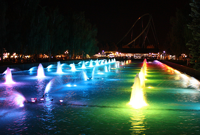 The Leviathan Roller Coaster at Canada's Wonderland, Vaughn, Ontario, Canada