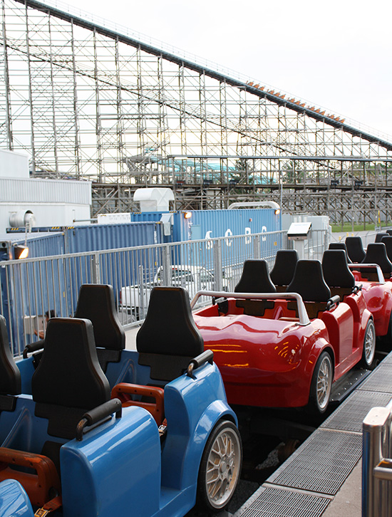 The Stunt Track Roller Coaster at Canada's Wonderland, Vaughn, Ontario, Canada