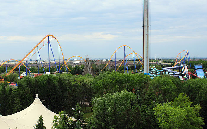 Behemoth at Canada's Wonderland, Vaughn, Ontario, Canada