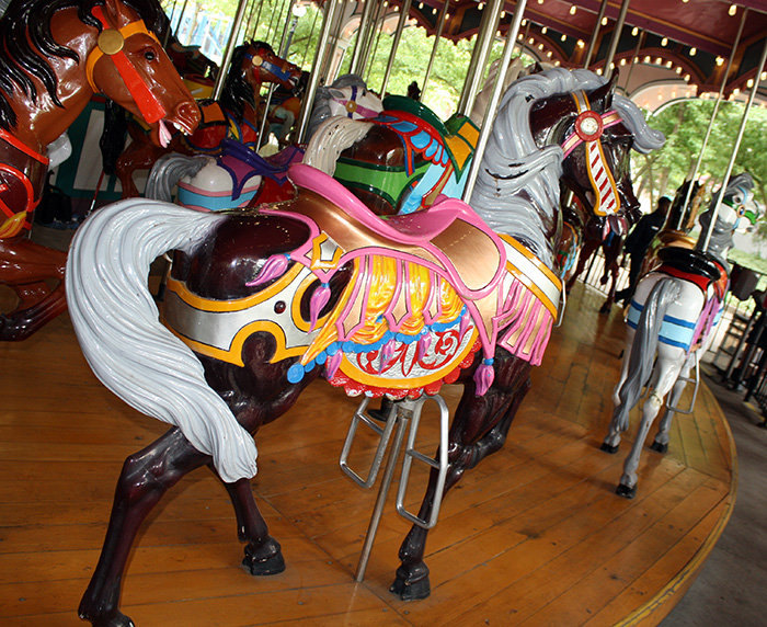 The Antique Carousel at Canada's Wonderland, Vaughn, Ontario, Canada