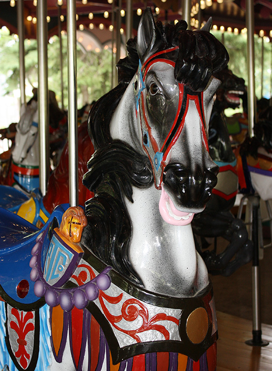 The Antique Carousel at Canada's Wonderland, Vaughn, Ontario, Canada