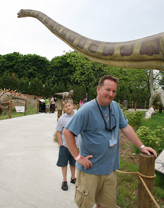 Dinosaurs Alive at Canada's Wonderland, Vaughn, Ontario, Canada