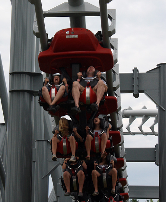 The Flight Deck Roller Coaster at Canada's Wonderland, Vaughn, Ontario, Canada