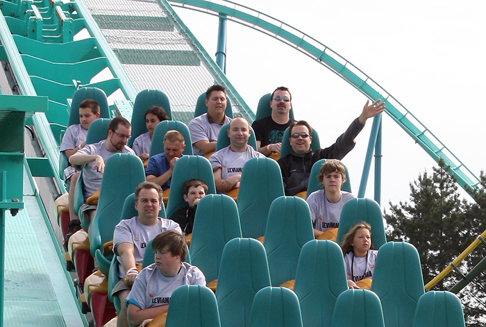 Leviathan at Canada's Wonderland, Vaughn, Ontario, Canada