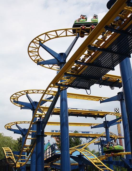 The Fly Roller Coaster at Canada's Wonderland, Vaughn, Ontario, Canada