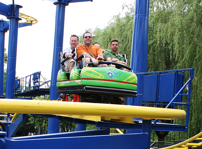 The Fly Roller Coaster at Canada's Wonderland, Vaughn, Ontario, Canada