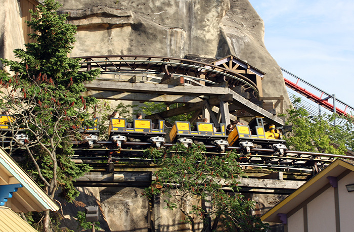 The Thunder Run Roller Coaster at Canada's Wonderland, Vaughn, Ontario, Canada