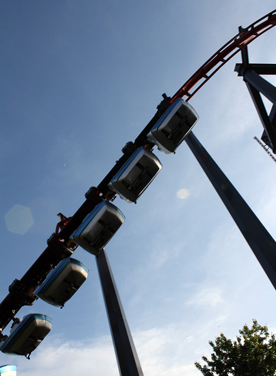 The Vortex Roller Coaster at Canada's Wonderland, Vaughn, Ontario, Canada