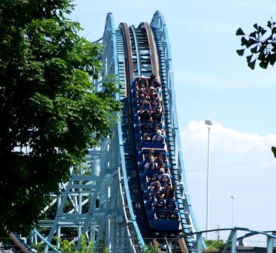 Blue Streak at Cedar Point, Sandusky, Ohio