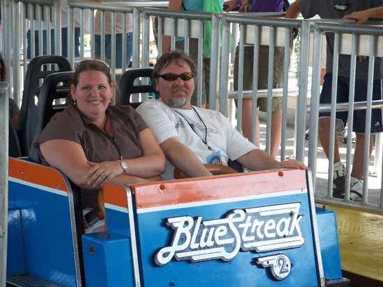 Blue Streak at Cedar Point, Sandusky, Ohio