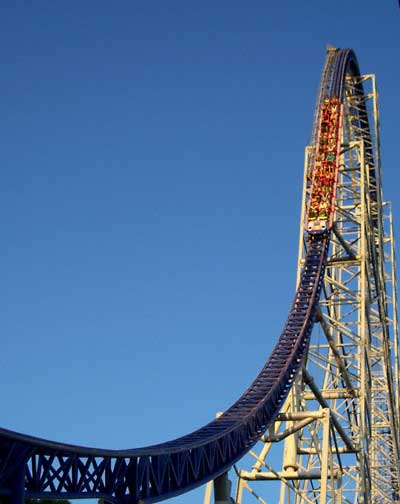 Millennium Force at Cedar Point, Sandusky, Ohio