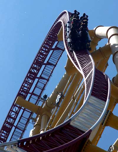 Top Thrill Dragster at Cedar Point, Sandusky, Ohio