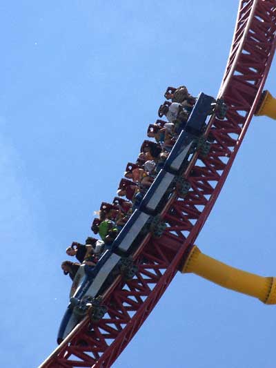 Top Thrill Dragster at Cedar Point, Sandusky, Ohio