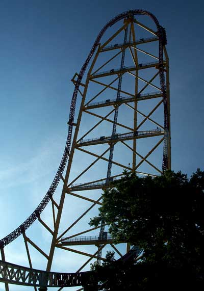 Top Thrill Dragster at Cedar Point, Sandusky, Ohio