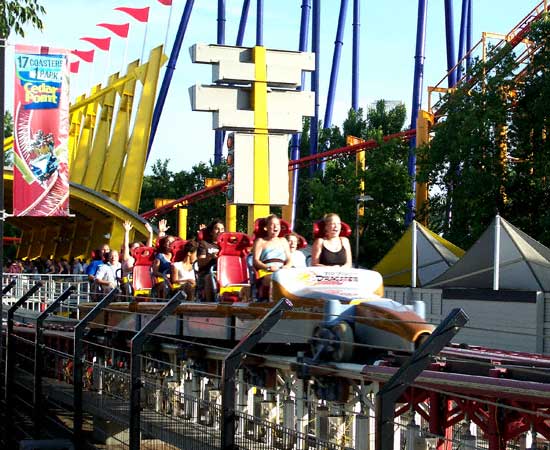 Top Thrill Dragster at Cedar Point, Sandusky, Ohio