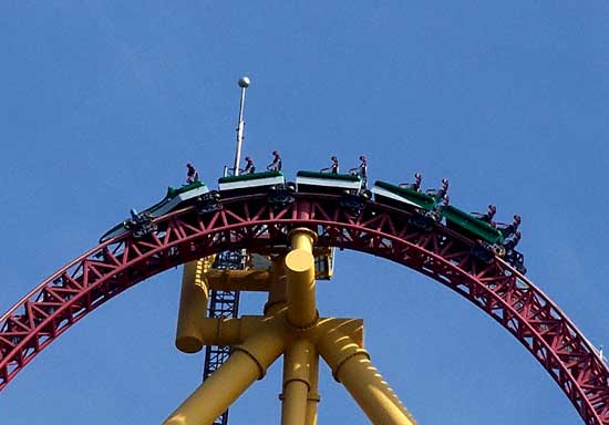 Top Thrill Dragster at Cedar Point, Sandusky, Ohio