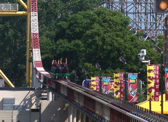 Top Thrill Dragster at Cedar Point, Sandusky, Ohio