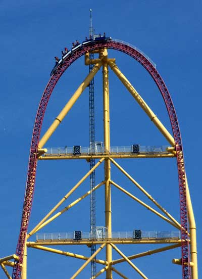 Top Thrill Dragster at Cedar Point, Sandusky, Ohio