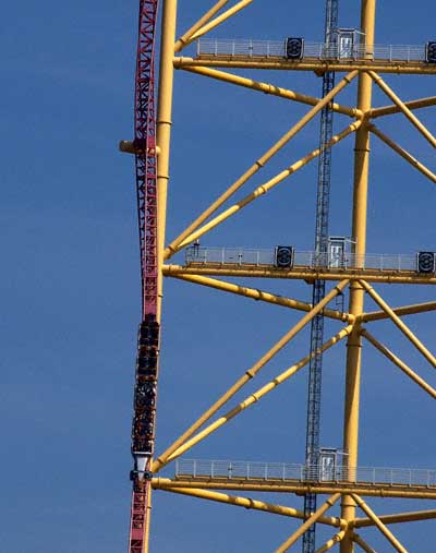 Top Thrill Dragster at Cedar Point, Sandusky, Ohio