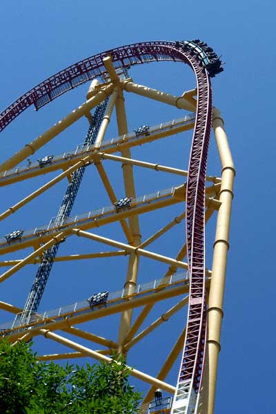 Top Thrill Dragster at Cedar Point, Sandusky, Ohio