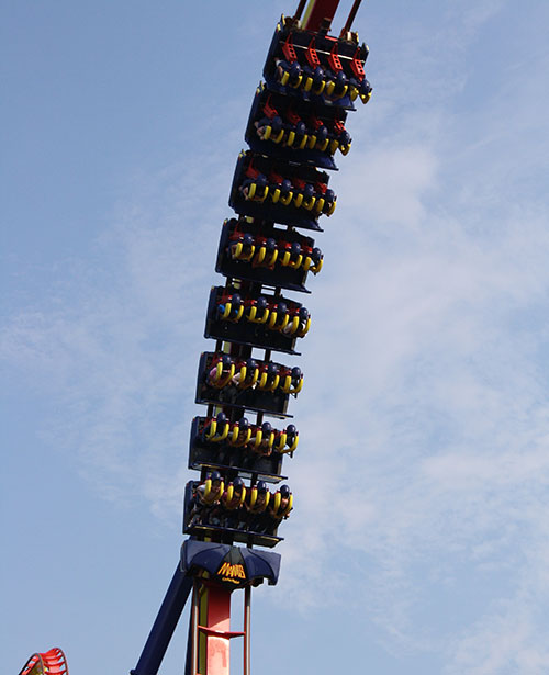 Mantis Roller Coaster at Cedar Point, Sandusky, Ohio