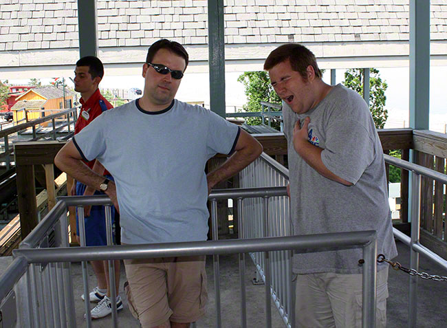 Mean Streak Roller Coaster at Cedar Point, Sandusky, Ohio