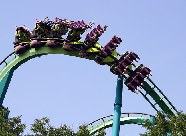 Raptor Roller Coaster at Cedar Point, Sandusky, Ohio