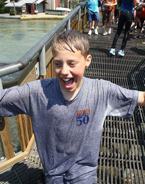 Snake River Falls at Cedar Point, Sandusky, Ohio