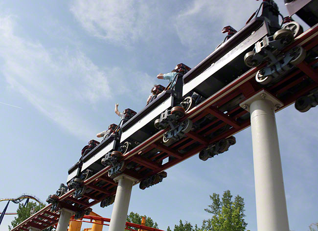 Top Thrill Dragster Roller Coaster at Cedar Point, Sandusky, Ohio