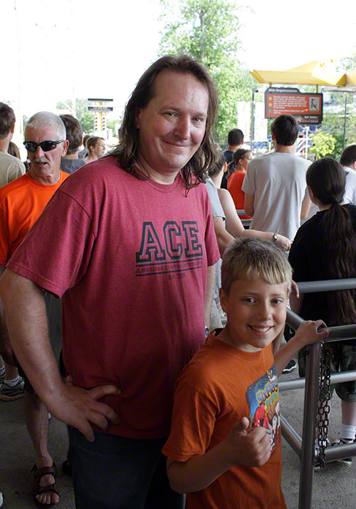 Top Thrill Dragster Roller Coaster at Cedar Point, Sandusky, Ohio