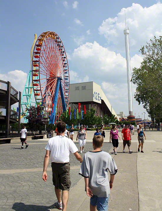 Disaster Transport at Cedar Point Amusement Park, Sandusky Ohio