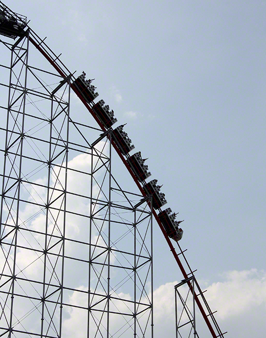 The Magnum XL-200 Roller Coaster at Cedar Point Amusement Park, Sandusky Ohio