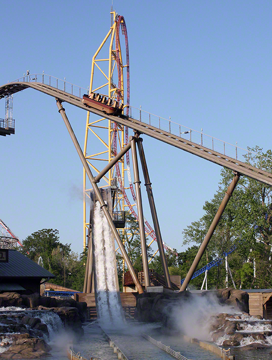 Shoot the Rapids at Cedar Point Amusement Park, Sandusky Ohio