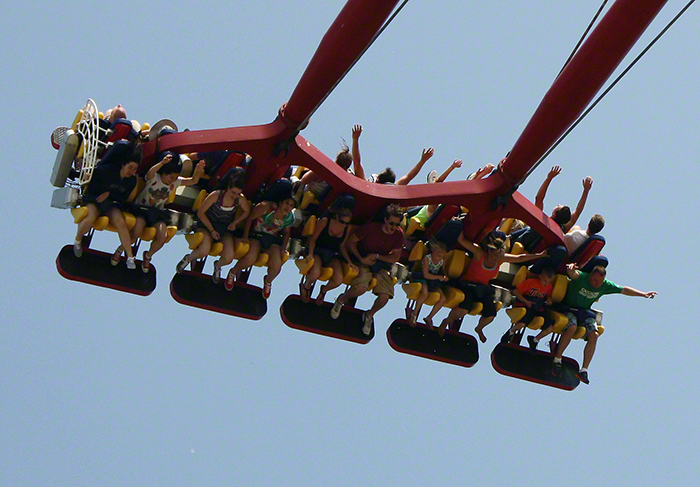 Skyhawk at Cedar Point Amusement Park, Sandusky Ohio