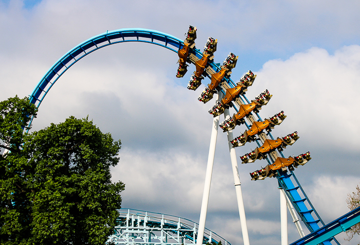 The Gatekeeper wing coaster at Cedar Point, Sandusky, Ohio