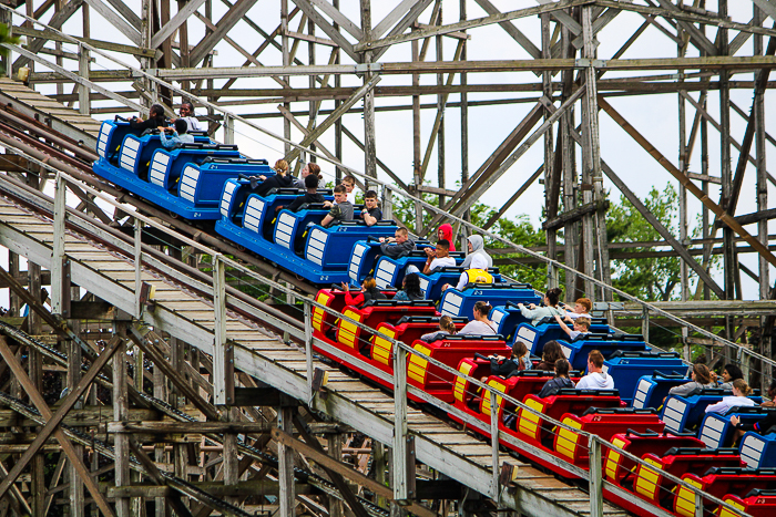 The Gemini Rollercoaster at Cedar Point, Sandusky, Ohio