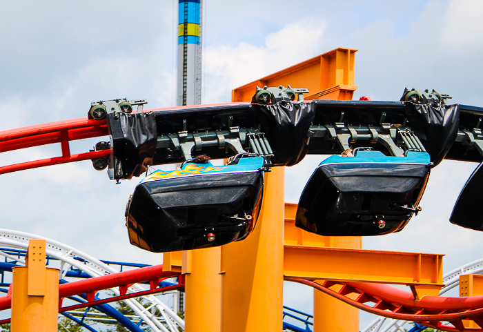 The Rougarou Roller Coaster at Cedar Point, Sandusky, Ohio