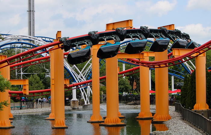 The Iron Dragon Roller Coaster at Cedar Point, Sandusky, Ohio