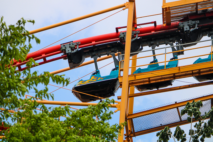 The Iron Dragon Roller Coaster at Cedar Point, Sandusky, Ohio